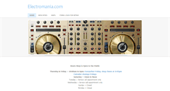 Desktop Screenshot of electromania.com