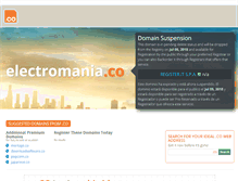 Tablet Screenshot of electromania.co
