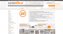 Desktop Screenshot of electromania.be